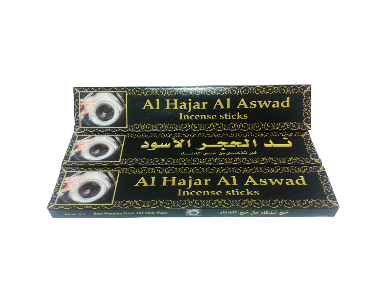 6 X Räucherstäbchen Al Hajar Al Aswad aus Saudi Arabien *Weihrauch Räucherwerk*