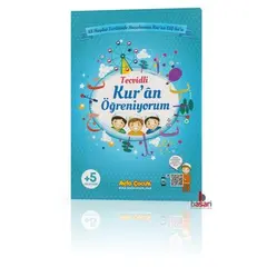 Cocuklar icin Tecvidli Kuran Ögreniyorum Elifbasi - Mavi, image 