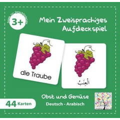Mein Zweisprachiges Aufdeckspiel, Obst und Gemüse, Arabisch (Kinderspiel), image 