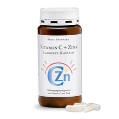 Vitamin C+Zink Langzeit-Kapseln 180 Kapseln, image 