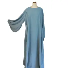 Abaya hochwertig mit Puffärmel & Seitennähten - Jazz, image 