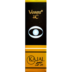 Kajal, Kohl, Kuhul von Verri - Eyeliner mit Vitamin C, schwarz 3.5g, image 