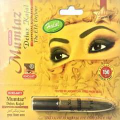 Mumtaz Deluxe Kajalstift von Khojati - 100% natürlicher Eyeliner, reichhaltig und dunkel, image 