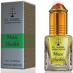 Misk, Musk, Musc Sheikh von El-Nabil - Blumig, holzig, vanillige Duftnote, Roll-on, 5ml, image 