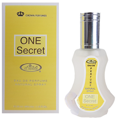 One Secret Parfumspray von Al Rehab - Eau de Perfume mit holzig-floralen Noten und Sandelholz, Sprühdose, 35ml, image 