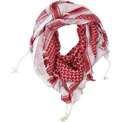 Pali-Tuch, Pali-Schal, Palischal - Palästinenser Tuch Schal in verschiedenen Farben Weiss/Rot, OneSize, image 