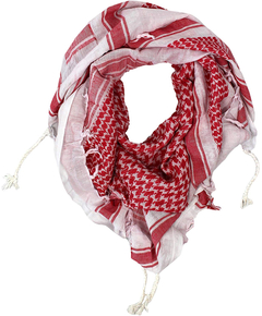 Schal aus Mekka - weiss-rot, image 