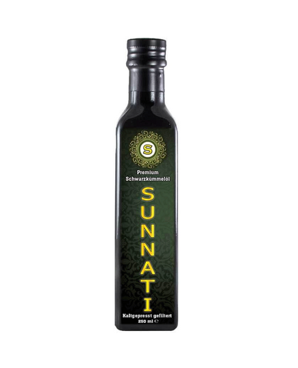 Premium Schwarzkümmelöl von Sunnati -  gefiltert und kaltgepresst, 250ml, image 