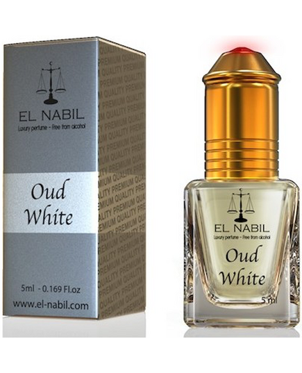 Misk, Musk, Musc Oud White von El-Nabil - orientalischer Duft aus Hölzern und Moschus, Roll-on, 5ml, image 