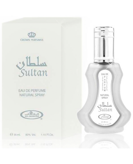 Sultan Parfumspray von Al Rehab - würziges Parfümspray mit holzigem Hauch, Sprühdose, 35ml, image 