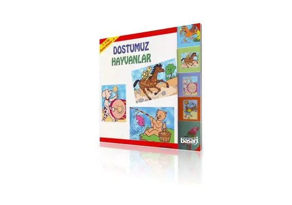 Karton Kitaplar 4 / Dostumuz Hayvanlar (2 - 5 Yas), image 