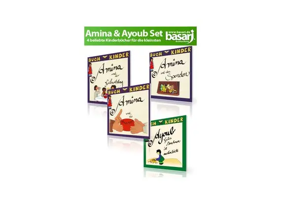 Amina & Ayoub-Reihe Kinderbuch Set 4 Bücher, image 