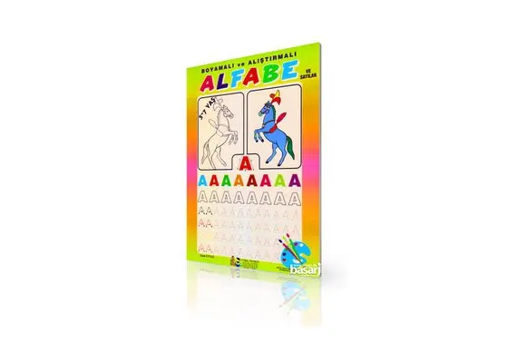 Boyamali ve Alistirmali ALFABE ve Sayilar, image 