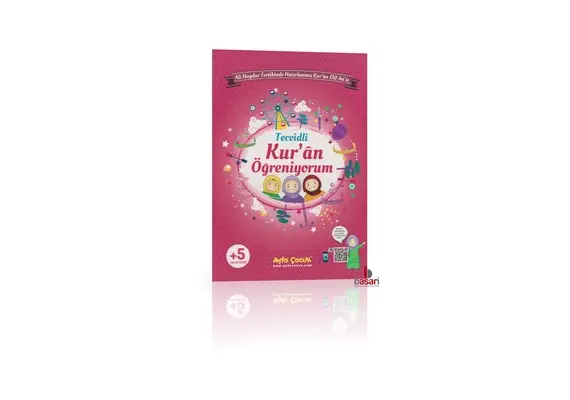 Cocuklar icin Tecvidli Kuran Ögreniyorum Elifbasi - Pembe, image 
