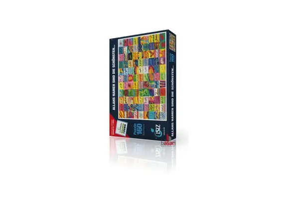Lernpuzzle + Poster, die 99 Namen Allahs, image 