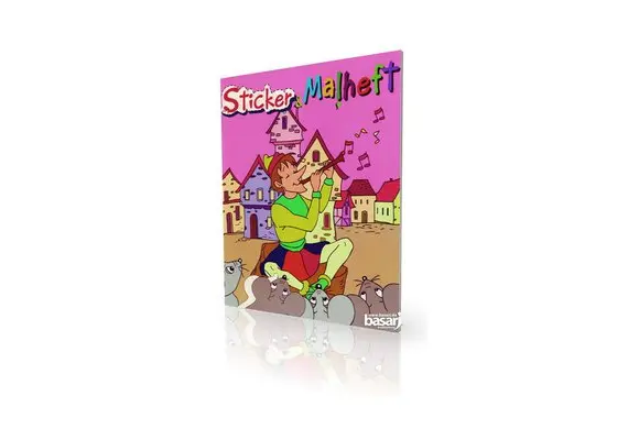 Sticker Malheft Set - 4 Teilig, image 