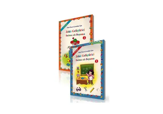 Zeka Gelistiricii Bulmacali Boyama - Set 1&2, image 