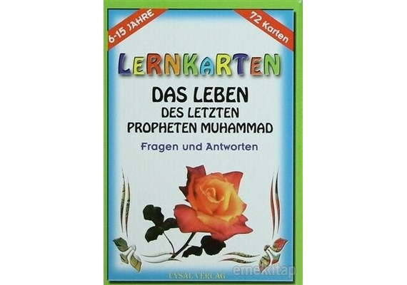 Uysal Yayinevi Lernkarten - Das Leben des letzten Propheten Muhammad, image 