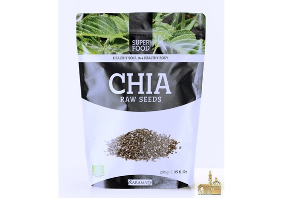 Chia Raw Seeds 200g Karamat, image 