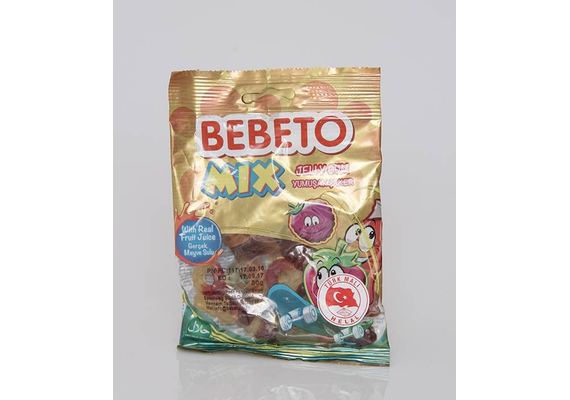 BEBETO Jelly Gum gemischt (80g), image 