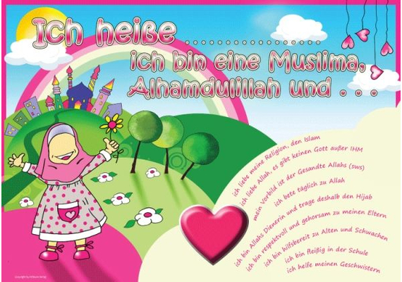 Poster XL "Alhamdulillah Muslima", image 