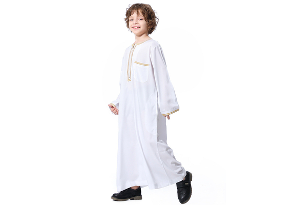 Islamische Robe Für Kinder, Sunnah Kleidung, Kleidung für Jungs, Size: 160cm, Color: Camel, image 