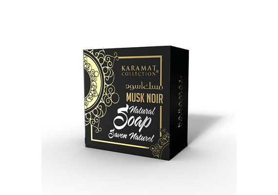 Musk Noir Seife (100% Natural) 125g, image 