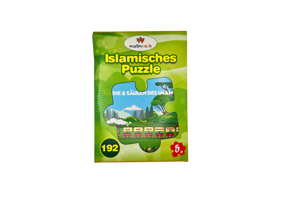 Islamisches Puzzle die 6 Säulen des Iman, image 