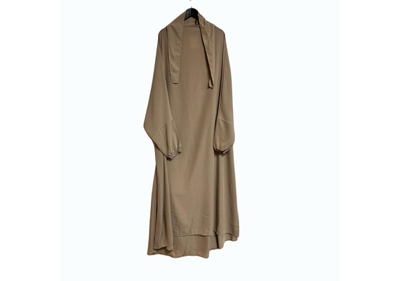 Jilbab elastisches Kleid, Farbe: Bronze, image 