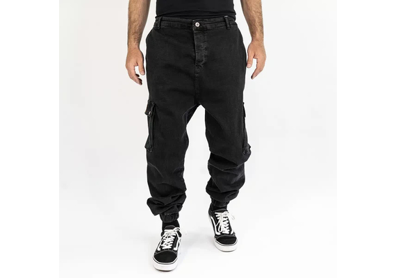 Jeans Cargo JP13 Schwarz, Größe: XXL, image 