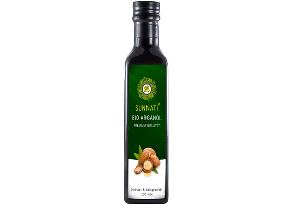 Sunnati Bio Arganöl, geröstet & kaltgepresst, Premiumqualität, 250ml, image 