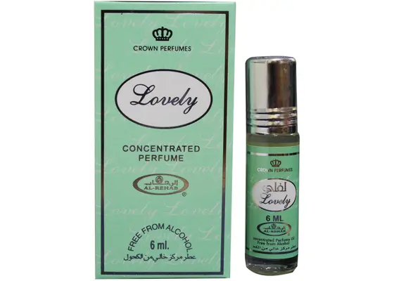 Misk, Musk Lovely von Al Rehab - weißer Moschus mit Blütenduft und zarten Zitrusnoten für Damen, 6ml, image 