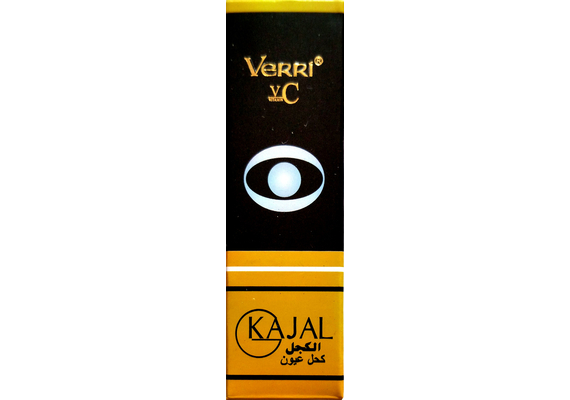 Kajal, Kohl, Kuhul von Verri - Eyeliner mit Vitamin C, schwarz 3.5g, image 