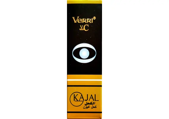 Kajal, Kohl, Kuhul von Verri - Eyeliner mit Vitamin C, schwarz 3.5g, image 