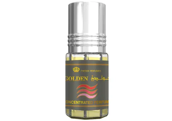 Misk, Musk Golden von Al Rehab - Amber, Agarwood mit Karamell, 3ml, image 