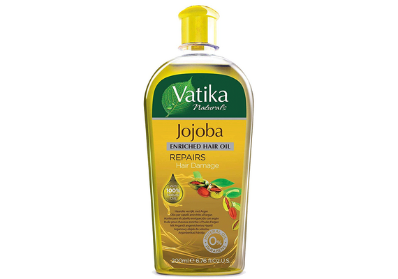 Jojoba Haaröl von Vatika - Repariert Haarschäden, ohne Parabene, 200ml, image 
