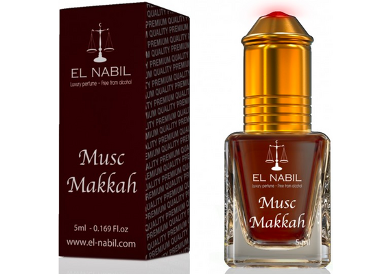 Misk, Musk, Musc Makkah von El Nabil - Duft von Vanille und weißem Moschus, Roll-on, 5ml, image 