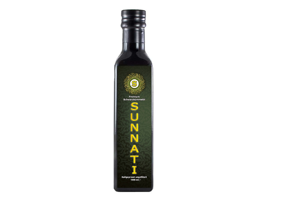 Premium Schwarzkümmelöl von Sunnati -  ungefiltert, 250 ml, Inhalt: 250, image 