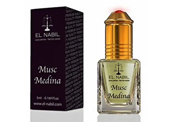 Misk, Musk Medina von El Nabil - zyperischer und blumiger Duft mit Huch von Rosen, Roll-on, 5ml, image 