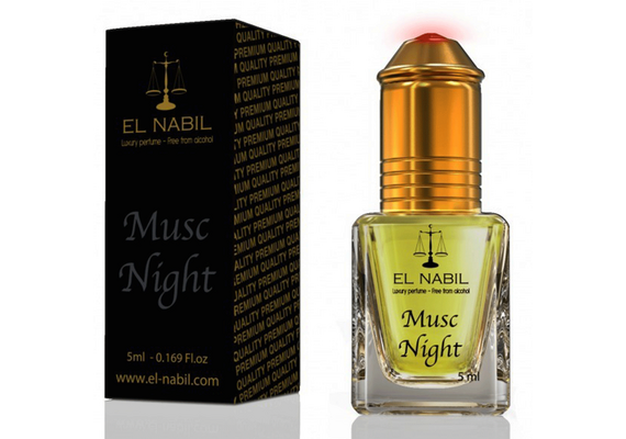 Misk, Musk Night von El Nabil - Zitrusfrüchte und Zedernholz, Roll-on, 5ml, image 