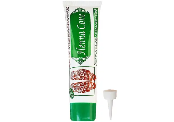 Rotes Henna von Shehnaz - Tube mit Spitzenaufsatz für bessere Handhabung, 35g, image 