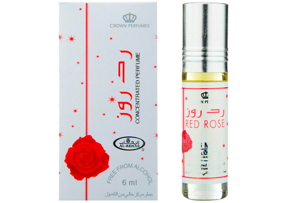 Misk, Musk, Musc Red Rose von Al Rehab - Rosen mit einem Hauch Vanille, Roll-on, 6ml, image 