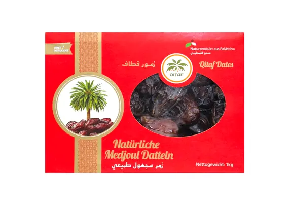 Qitaf Medjoul Datteln - Palästina, 900g, image 