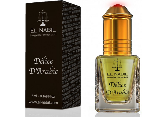 Délice D´Arabie, Orientalisches Parfüm, Arabisches Parfümöl von El Nabil - 5 ml, Alkoholfrei, image 