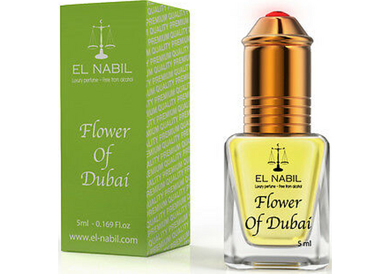 Misk, Musk Flower of Dubai von El Nabil - Duft von Jasmin und Maiglöckchen, blumig-frisch, Roll-on, 5ml, image 
