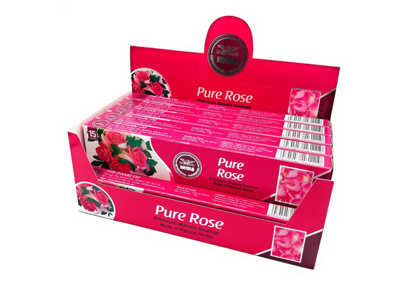 Räucherstäbchen Pure Rose von Heera - 15 Stück, image 