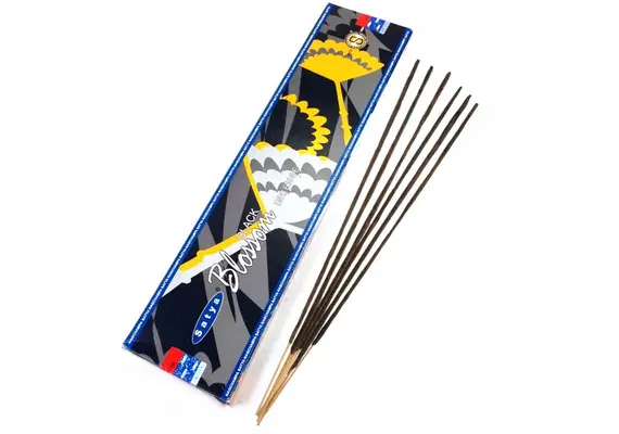 Nag Champa Satya Black Blossom Räucherstäbchen aus Indien von Satya, 15g (ca. 12 Stäbchen), image 
