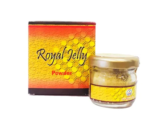 Royal Jelly , Bee Glue , Bee Propolis , Ginseng , Dattelpollenpulver, Bienengelee -  Gelée Royale Pulver - 90g, image 