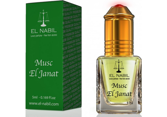 Misk, Musk, Musc El Janat von El-Nabil - blumiger Duft mit Amber und Vanille, Roll-on, 5ml, image 