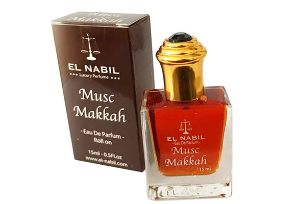 Misk, Musk, Musc Makkah von El Nabil - Duft von Vanille und weißem Moschus, Roll-on, 15ml, image 